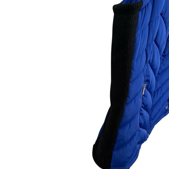 Calvin Klein Full Zip Puffer Vest Blue Size Large NWT - Picture 5 of 8